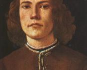 一个年轻人的肖像 - 桑德罗·波提切利
